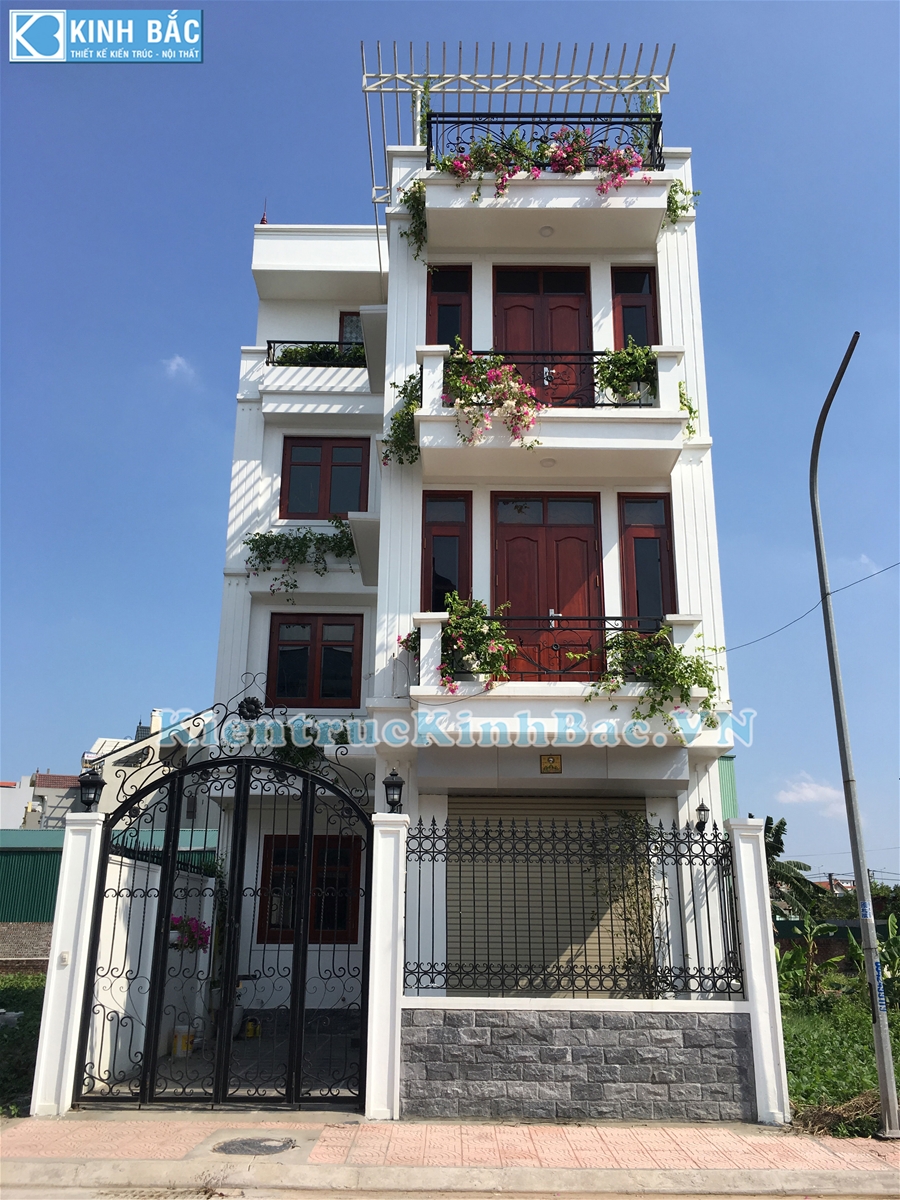 Thi công biệt thự 3 tầng tại Long Biên, Hà Nội Thi công biệt thự 3 tầng tại Long Biên, Hà Nội